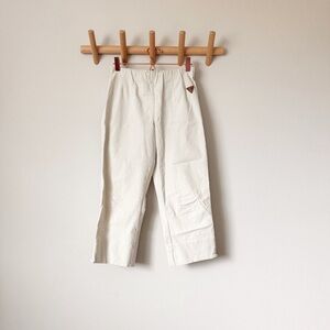 LauRie Cropped Beige Pants